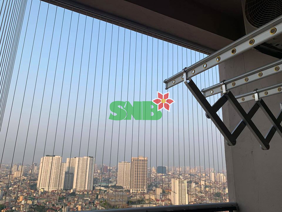 Lưới an toàn ban công Sao Nam Bắc